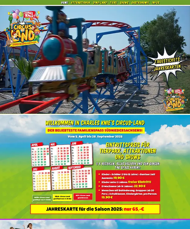 Charles Knie's CIRCUS-LAND, Einbeck