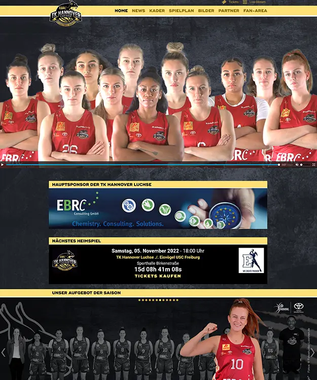 TK Hannover Luchse, Damen Basketball